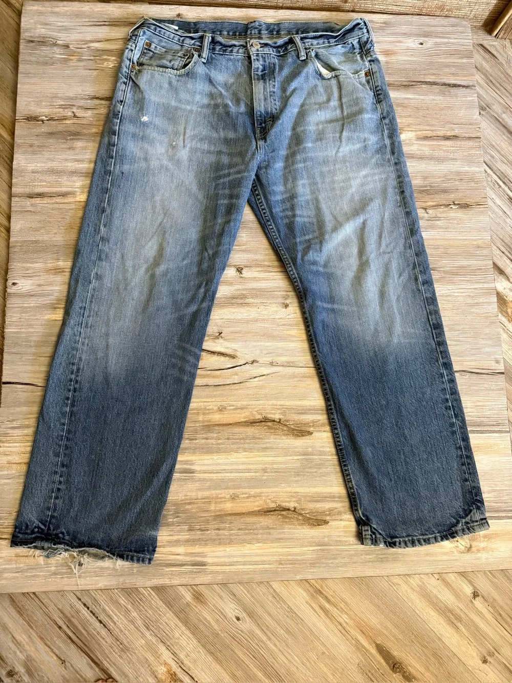 Levi’s 569 Jeans Men’s 36x30 Loose Straight Fit Blue Fair 100% Cotton Mexico